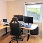 2Br, 2 Parking Spots, Ev-Charger And Home Office